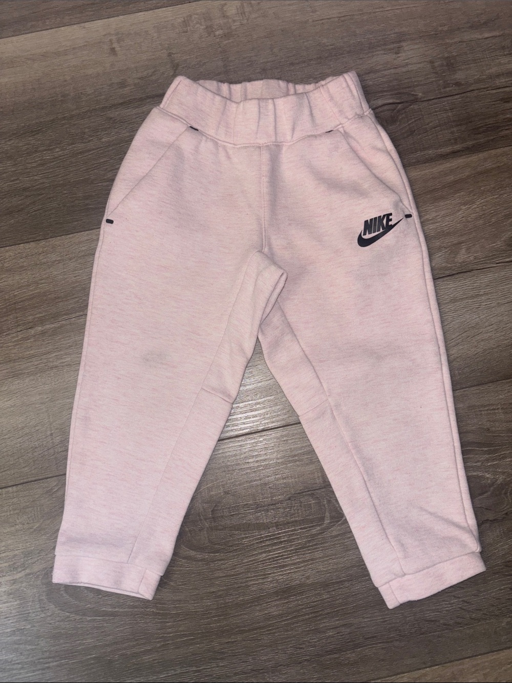 Nike Light Pink Kids Fleece Joggers